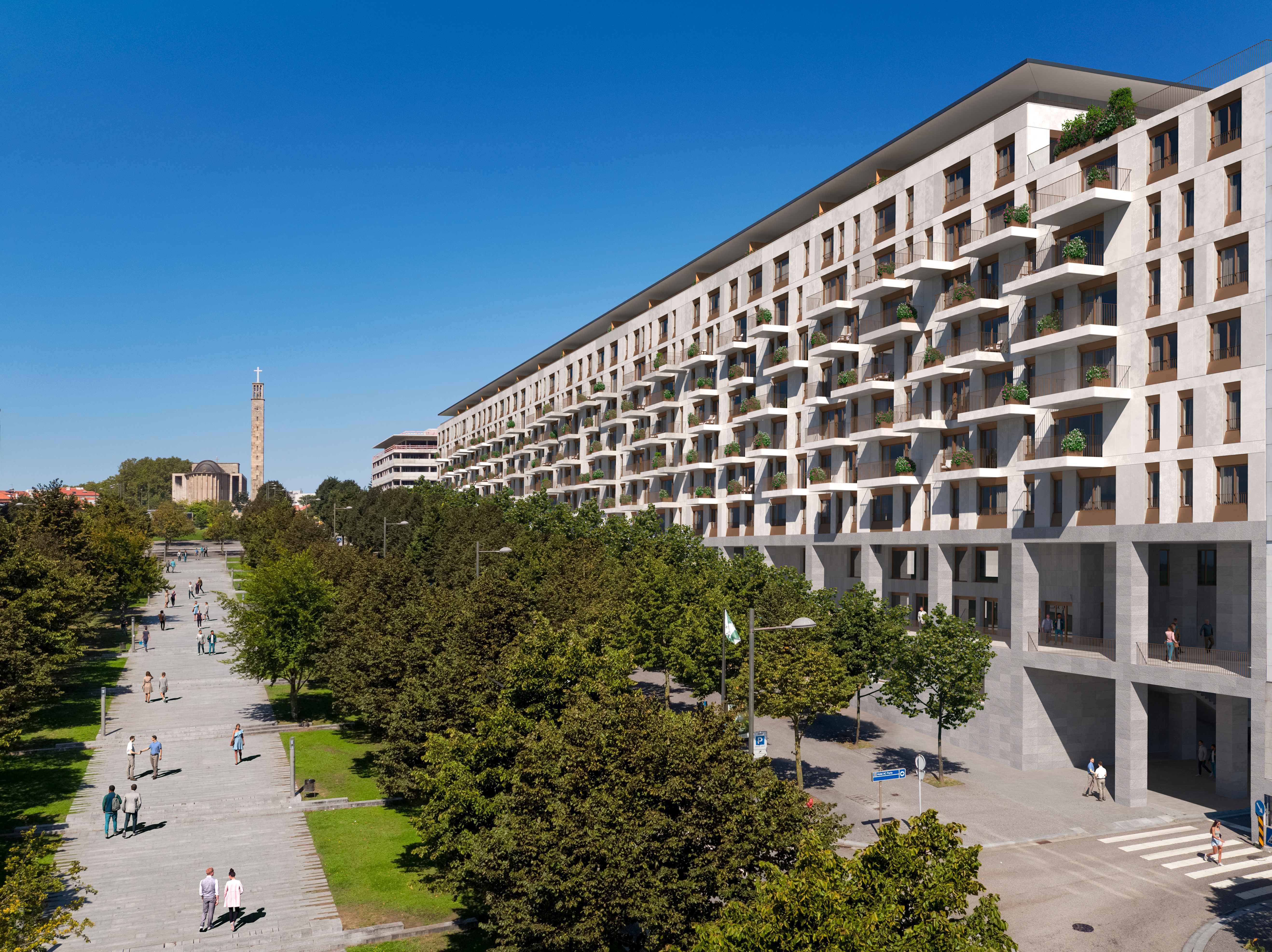 Foto 1 Antas Atrium: uma nova forma de viver no centro do Porto