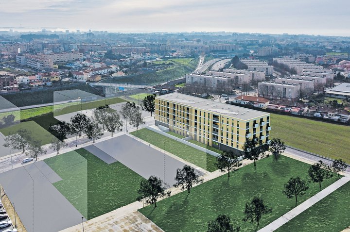 Edifício Guifões Housing I e II: viver de forma tranquila, a cinco minutos da cidade, numa habitação a preço de custo