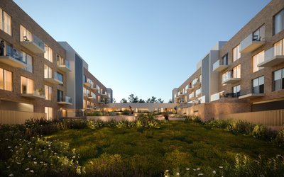 Jardins da Encosta: um novo conceito de habitar entre o verde e a cidade