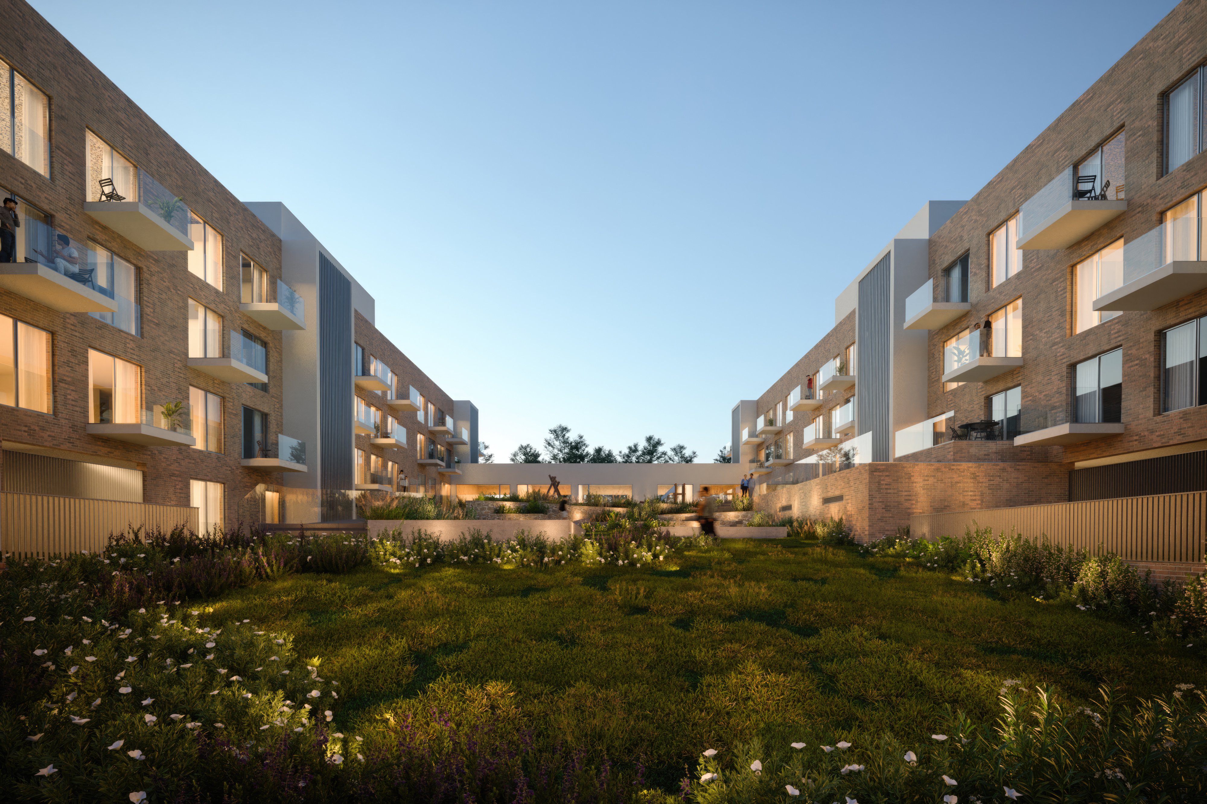 Foto 1 Jardins da Encosta: um novo conceito de habitar entre o verde e a cidade